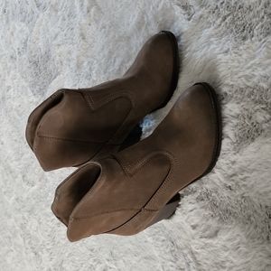 Rocketdog brown boots. Worn one time.  Like new with box 7.5